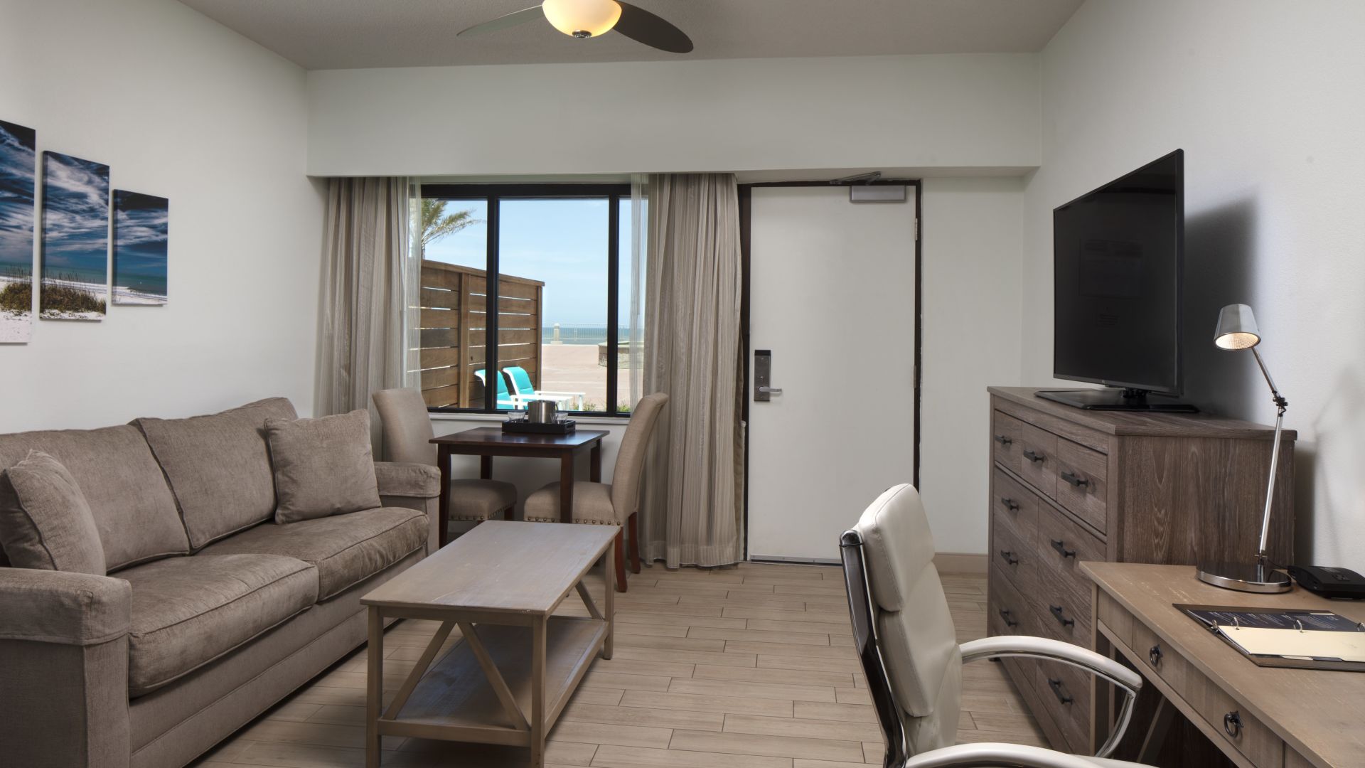 Mobility Accessible Oceanfront Cabana Suite – Two Queen (with Bathtub)
